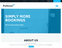 Tablet Screenshot of profitroom.com